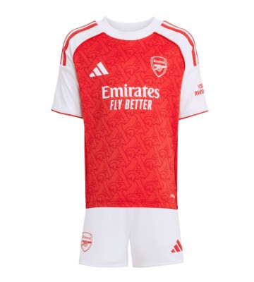 Arsenal Hjemmebanetrøje Børn 2025-26 Kortærmet (+ Korte bukser)